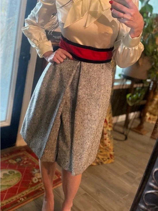 Vintage 1960s Jeremy Alan Phillips Dress, belt, vest Set, Chanel style - Picture 5 of 16